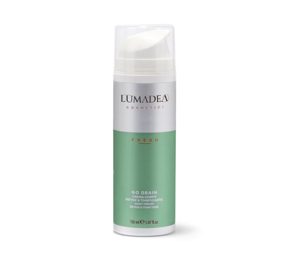 GO DRAIN Detox & Toning Body Cream with Snail Mucin